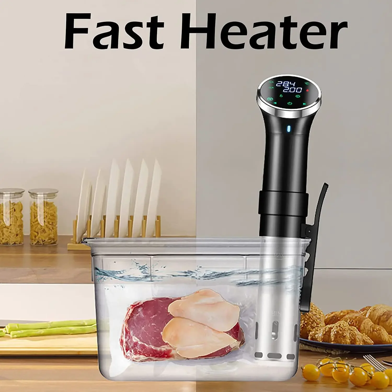 Sous Vide Immersion Circulator Wifi - SJ-S015 WiFi Immersion Circulator Sous Vide
