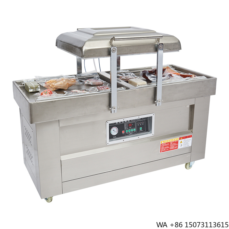Chamber Vacuum Sealer Commercial - Semi Automatic Double Chamber Vacuum Sealing