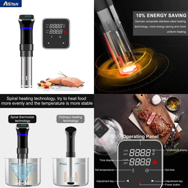 Sous Vide Immersion Circulator Wifi - S012 Wifi Sous Vide Machine Sous-vide