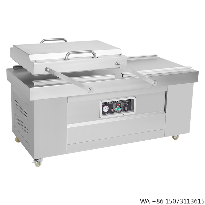 Chamber Vacuum Sealer Commercial - Double Vacuum Sealing DZ-800-A Packing for