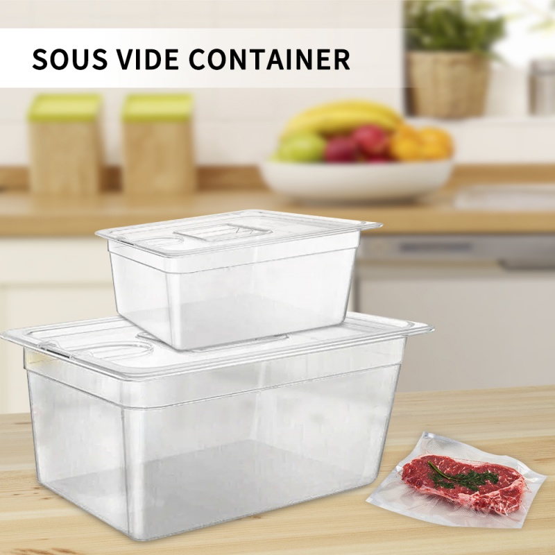 Sous Vide Container With Lid 11L - 6L/11L/25L Sous Vide Container with Lid