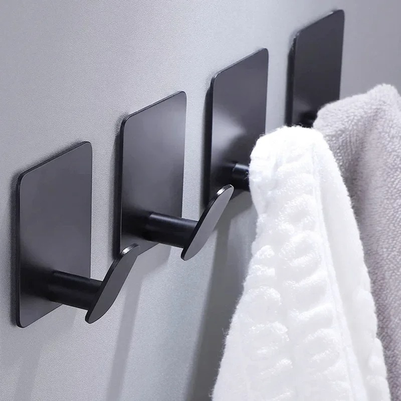 Sous Vide Rack Stainless Steel - 1pc/4pc Bathroom Clothes Hooks, Adhesive Wall