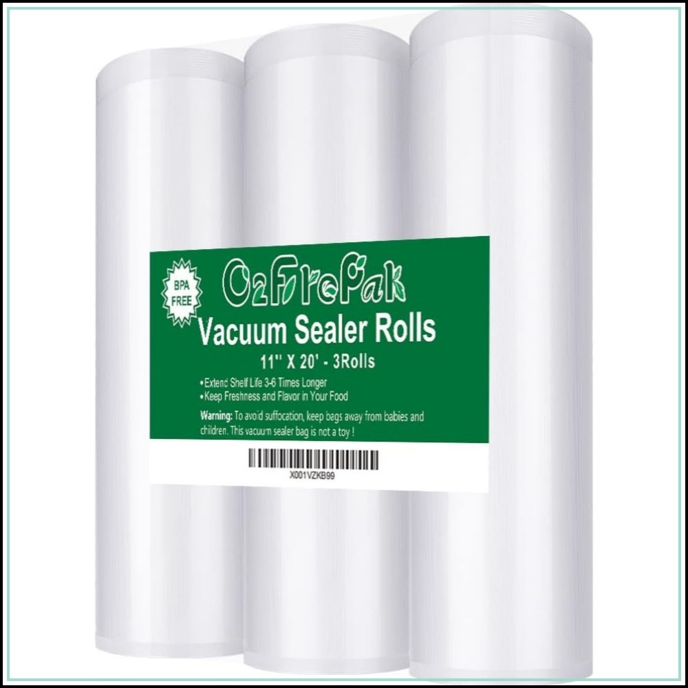 Vacuum Sealer Bags Rolls Bpa Free - 3 Pack 11