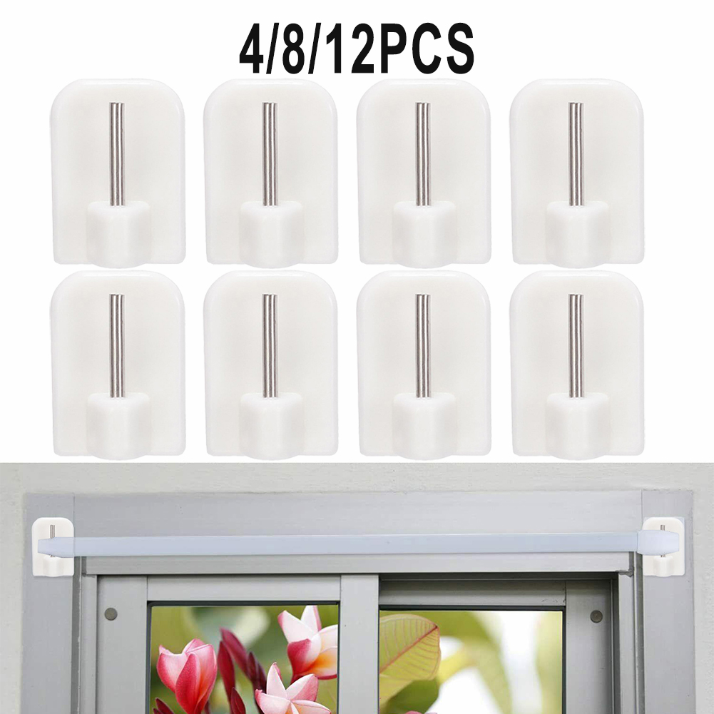 Sous Vide Rack Stainless Steel - 4/8/12PCS Curtain Hooks Self Adhesives Hook