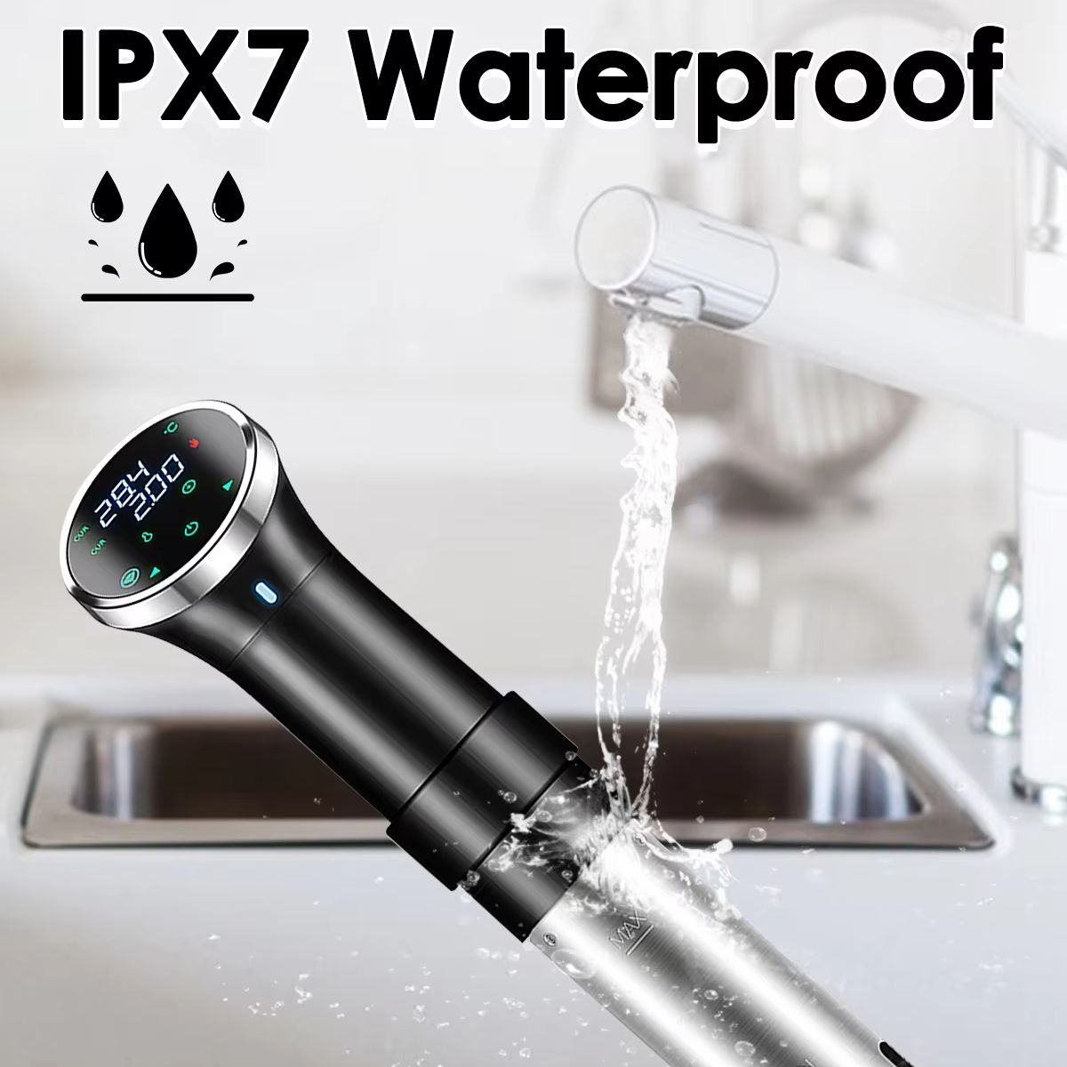 Sous Vide Precision Cooker 1100W - Sous Vide Cooker 1100W Immersion Circulator