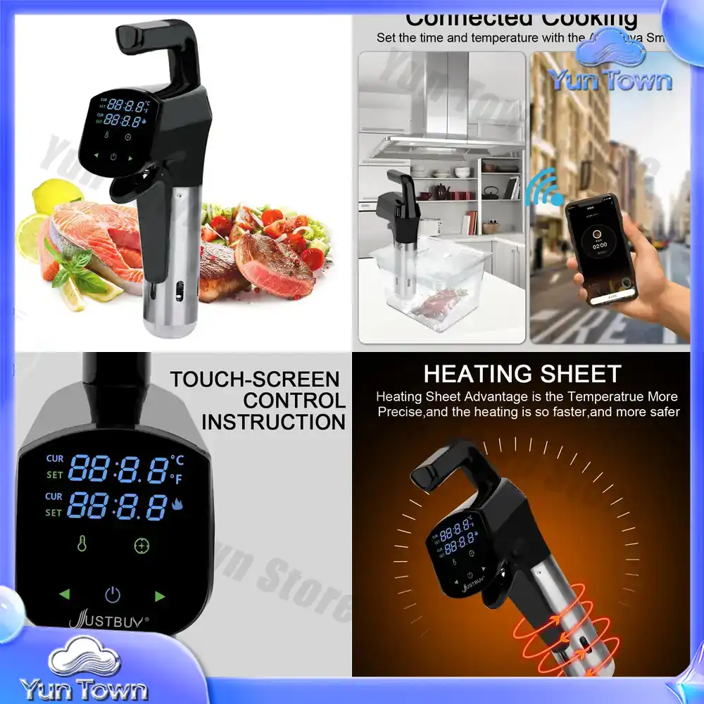 Sous Vide Immersion Circulator Wifi - Smart WiFi Sous Vide Machine Immersion