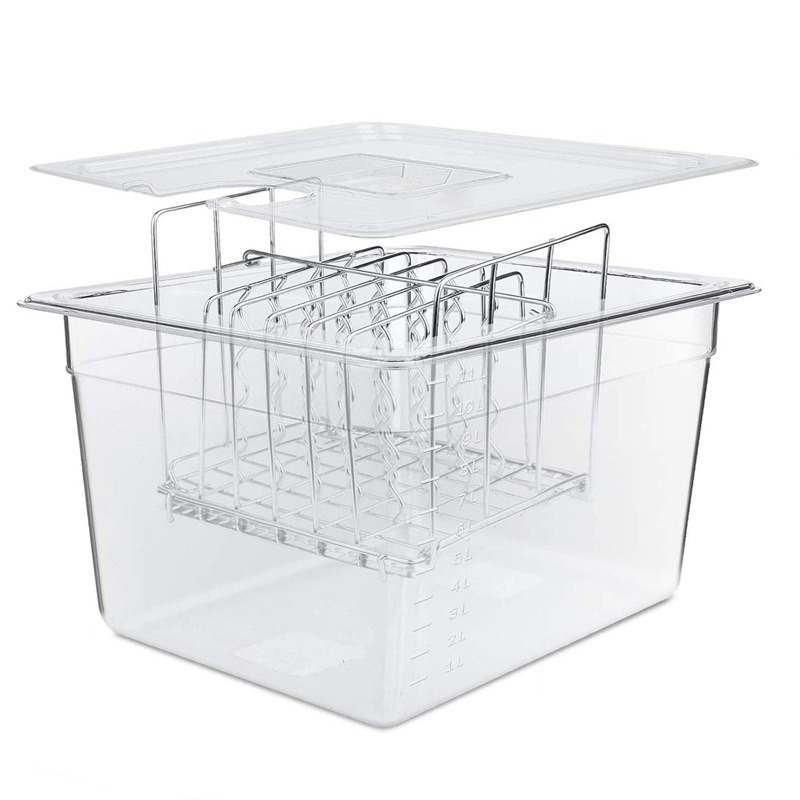 11L Covered Water Tank Contain - Sous Vide Container With Lid 11L review and price