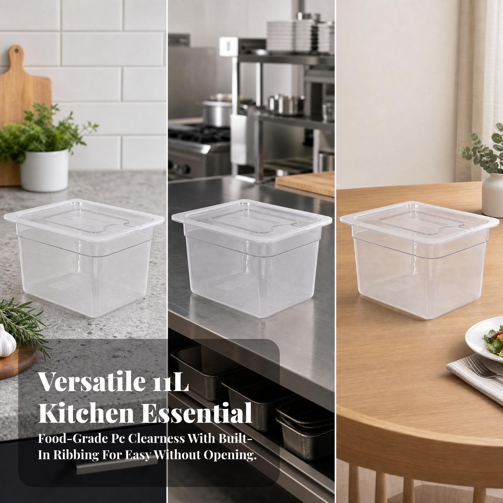 11L Clear Sous Vide Water Bath - Sous Vide Container With Lid 11L review and price