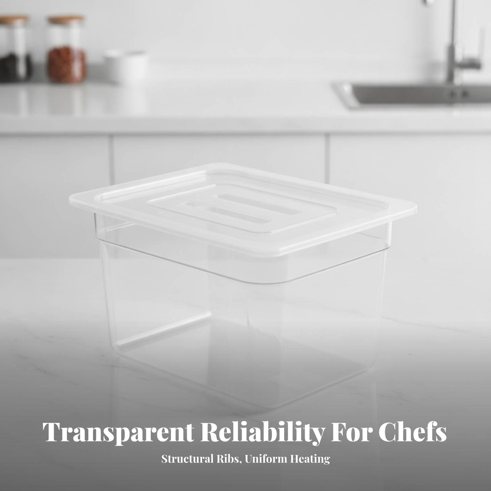 11L Clear Sous Vide Water Bath - Sous Vide Container With Lid 11L review and price