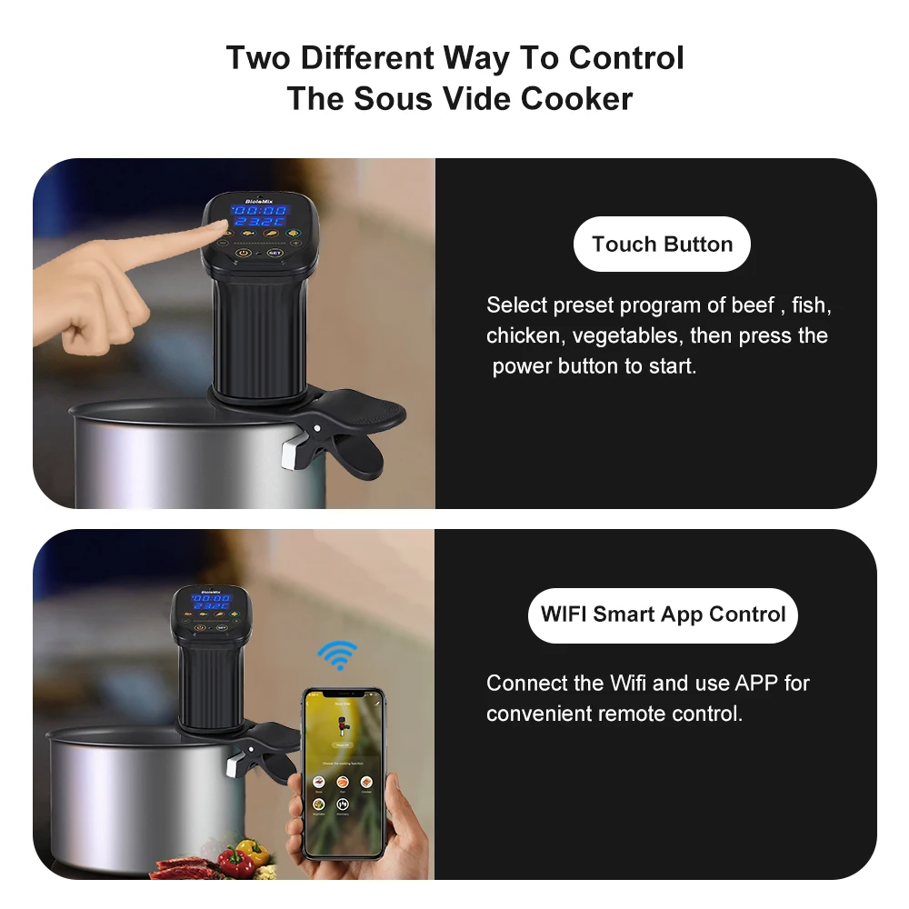 Digital Timer Immersion Circul - Sous Vide Immersion Circulator Wifi review and price