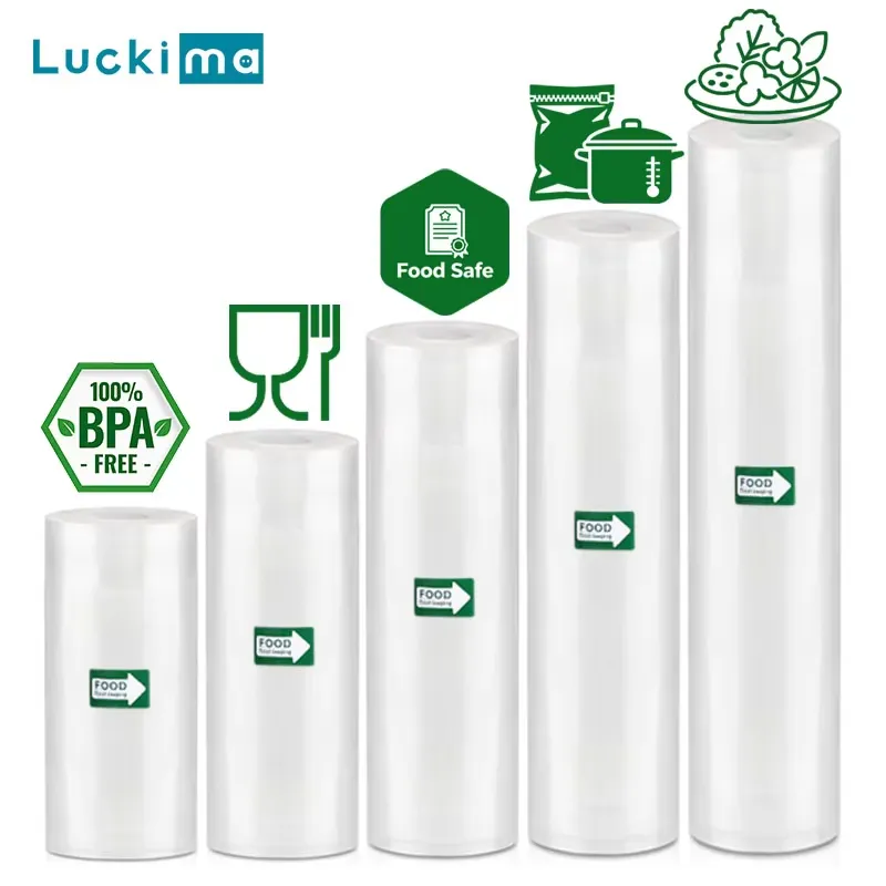 5 Rolls Vacuum Sealer Bags Set - Vacuum Sealer Bags Rolls Bpa Free review and price