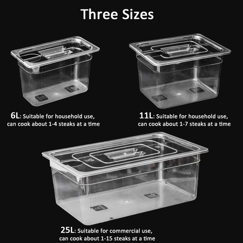 Sous Vide Container 11L BPA Fr - Sous Vide Container With Lid 11L review and price