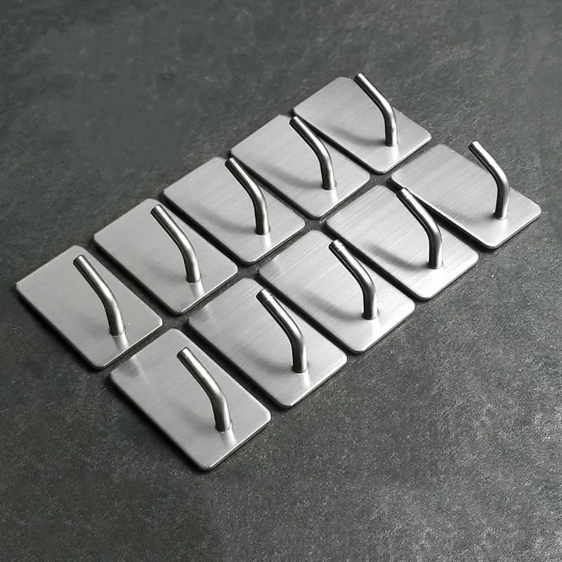 1-10Pcs Self Adhesive Hook Sta - Sous Vide Rack Stainless Steel review and price