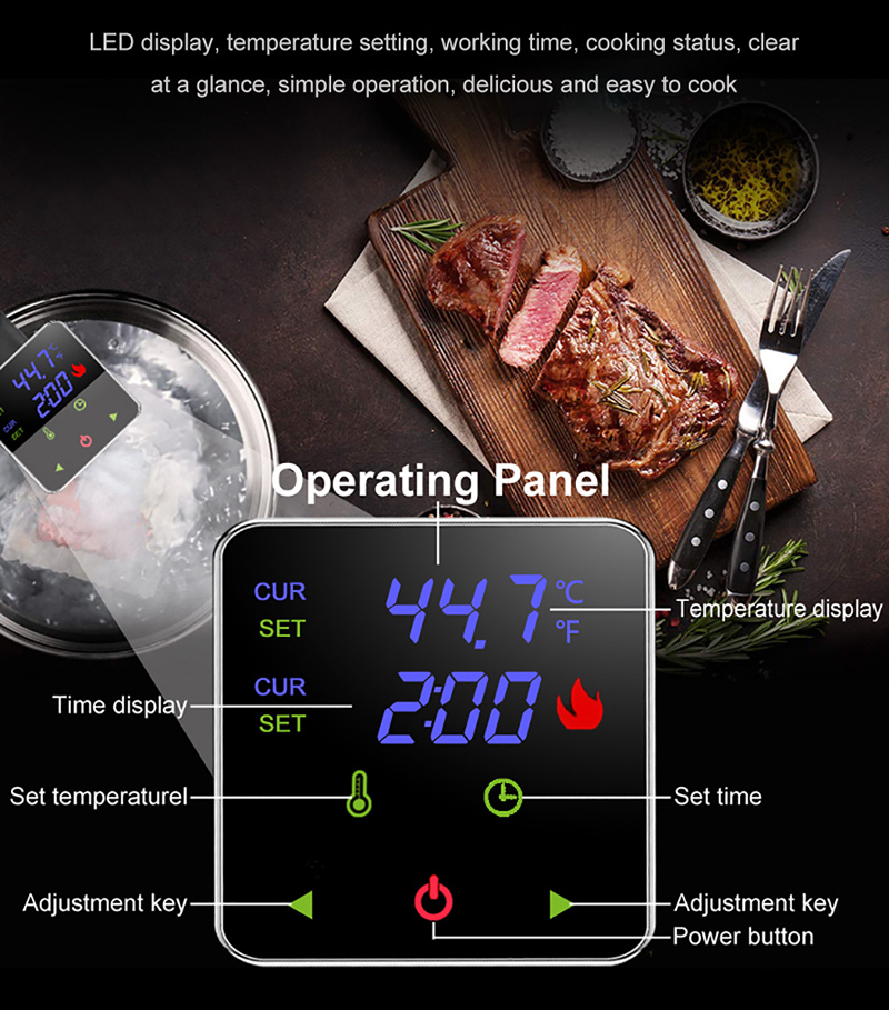 Sous Vide Precision Cooker 110 - Sous Vide Precision Cooker 1100W review and price