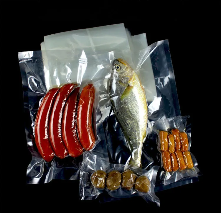 100pcs Clear Vacuum Sealer Bag - Vacuum Sealer Bags Rolls Bpa Free review and price