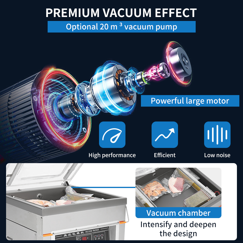 DZ-500  Vertical Single Chambe - Chamber Vacuum Sealer Commercial review and price