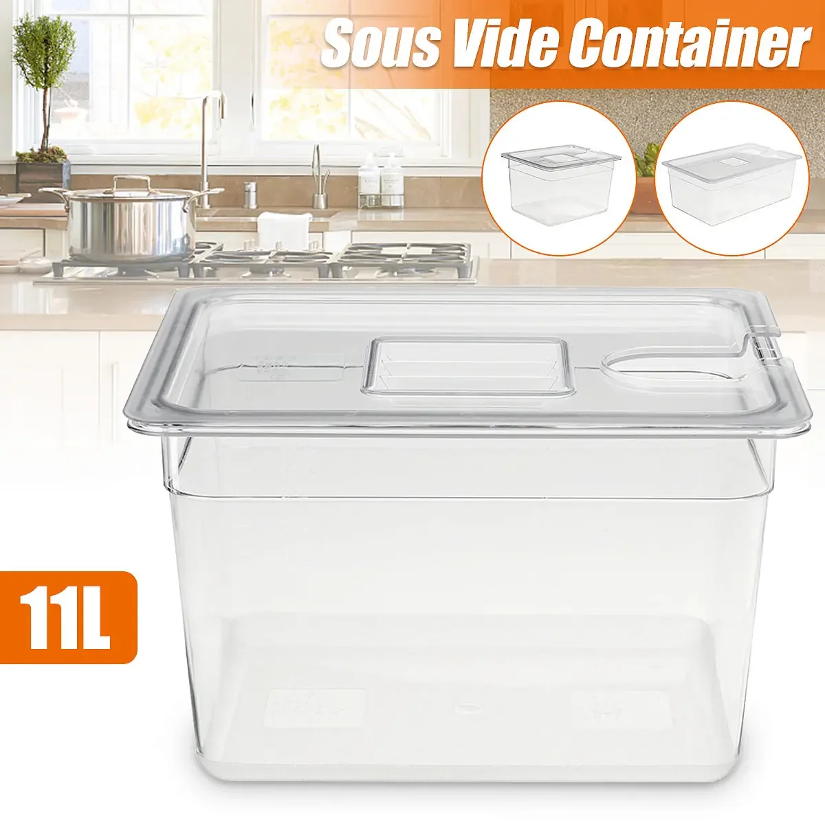 6L 11L Sous Vide Container Wat - Sous Vide Container With Lid 11L review and price