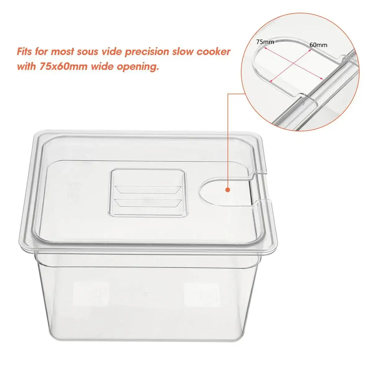 6L 11L Sous Vide Container Wat - Sous Vide Container With Lid 11L review and price