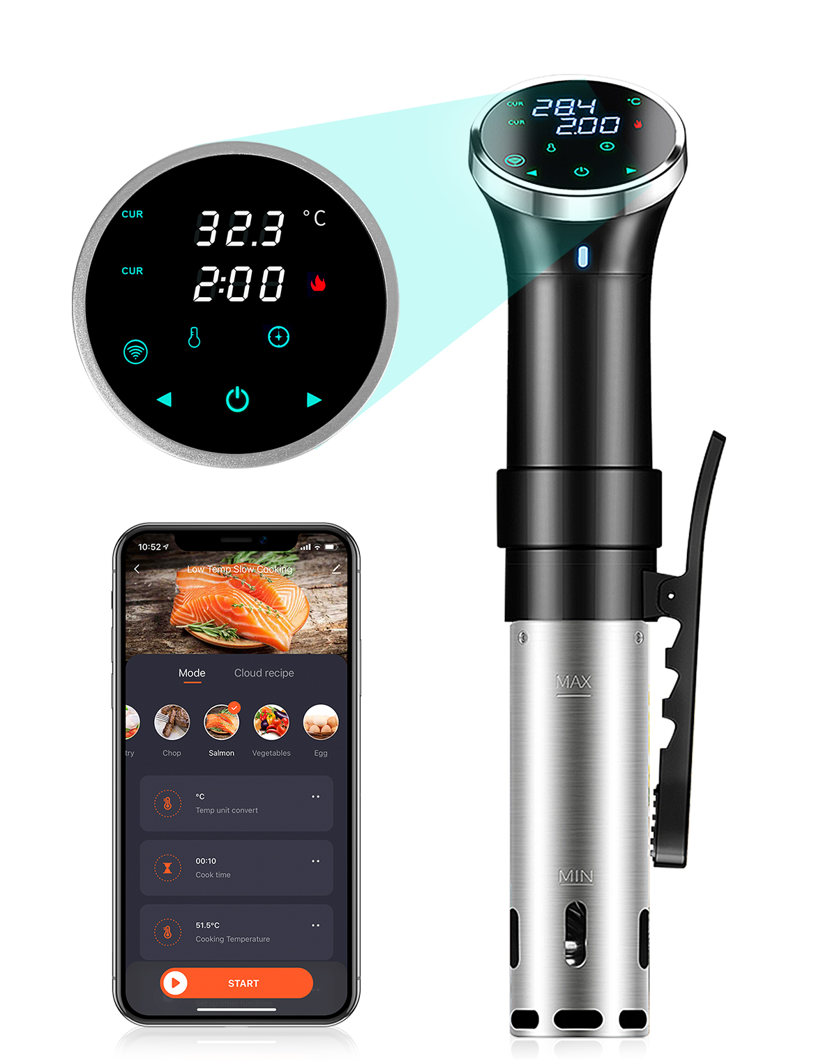 Sous Vide Cooker 1100W Immersi - Sous Vide Precision Cooker 1100W review and price