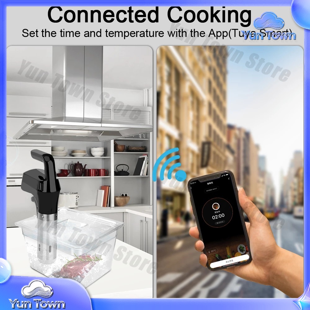 Smart WiFi Sous Vide Machine I - Sous Vide Immersion Circulator Wifi review and price