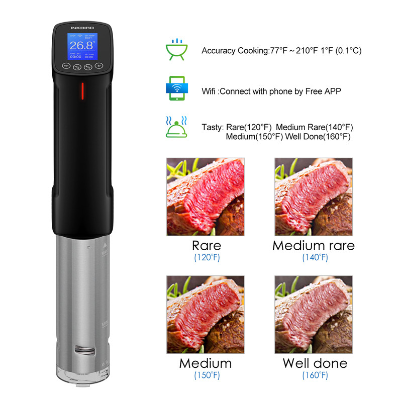 INKBIRD ISV-100W Wi-Fi Sous Vi - Sous Vide Immersion Circulator Wifi review and price